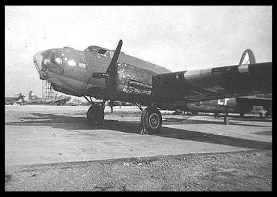 B-17 visitor at Wendling