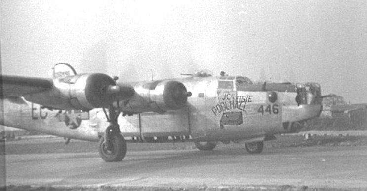 B-24D Liberator WWII World War II Christmas Ornament Airplane USAF Fosdick B24 