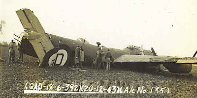 41-29135 crash on 20 Dec43