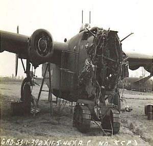Bronco Nagurski nose damage 11 May 44