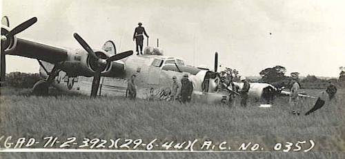 Call Me Later after crash 6-29-44
