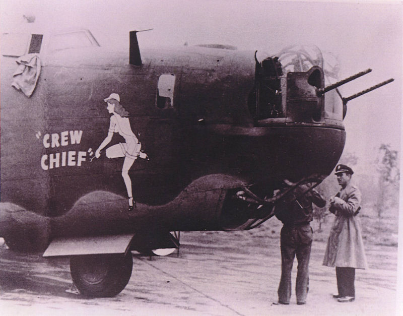 B-24 Nose Art Photos of WWII