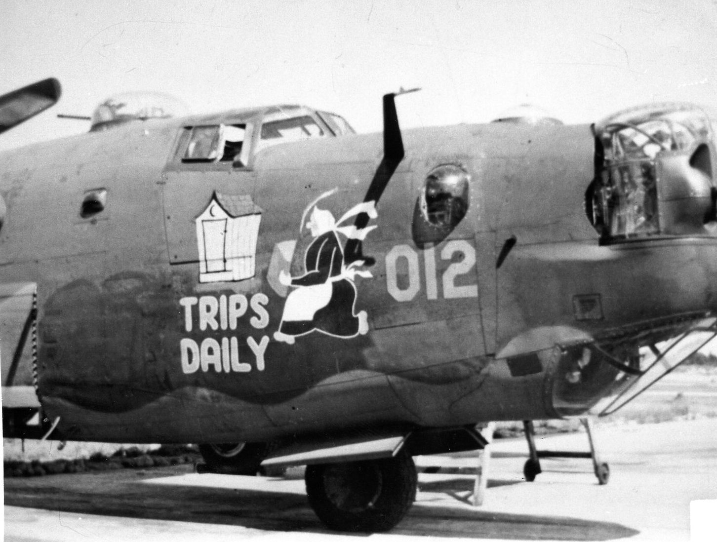 B-24 Nose Art Photos of WWII