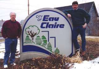 Bob Books and Jim Marsteller in Eau Claire