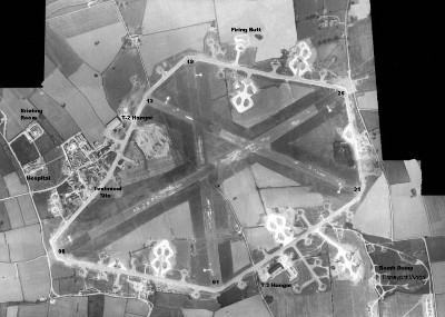 Aerial photograph of Wendling